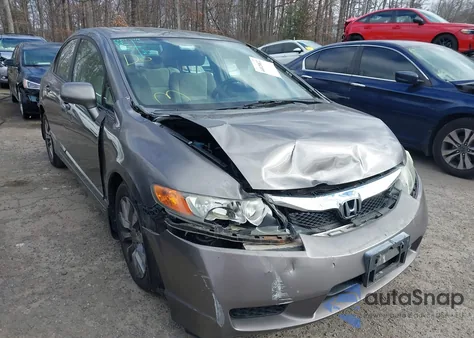 2009 Honda Civic Ex из США, поврежденный, VIN 1HGFA16889L025817